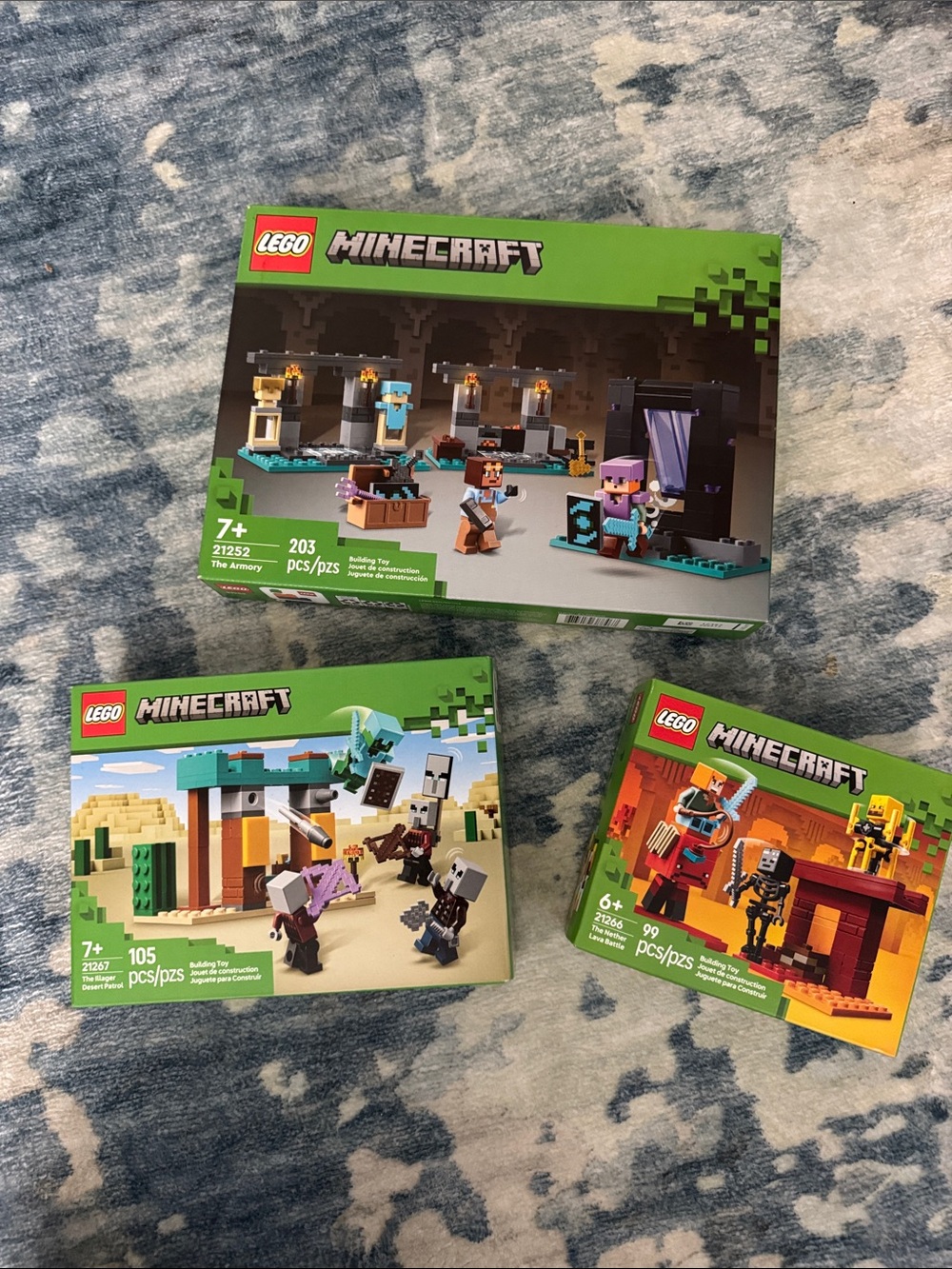 Lego Minecraft 3 Building Sets